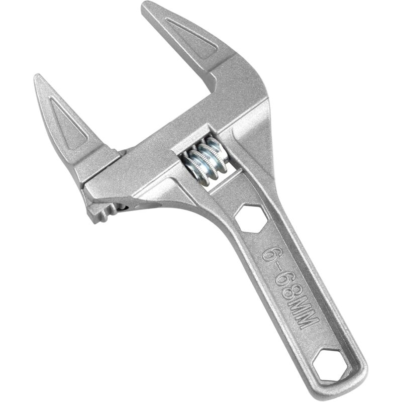 Adjustable Wrench 6-68Mm Adjustable Wrench Short Shank Large Openings Ultra Thin And Lightweight Plumber Tool Wrench - Image 1