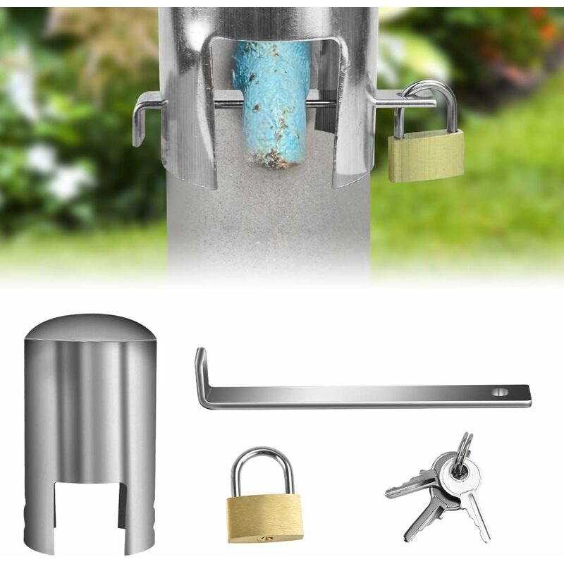 Insulated Garden Hose And Home Enclosure And Covers - Water Saving, Outdoor Faucet Lock, Faucet Lock System - - Image 1