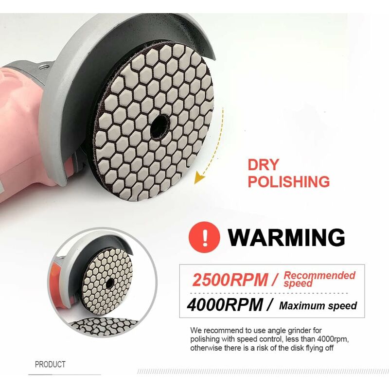 7 pcs Diamond Polishing Disc 4
