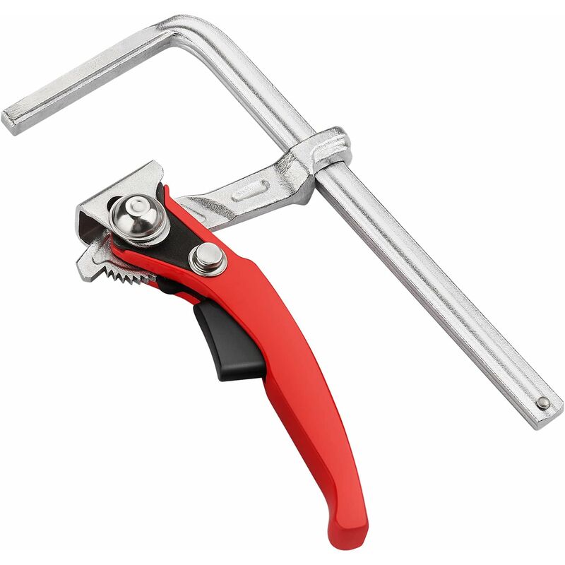 1 pcs 160Mm Quick Clamp Lever Clamp, All Steel Table Clamp, 220Kg Clamping Force - Image 1