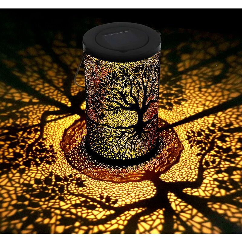 Outdoor Solar Lantern Garden, Decorative Outdoor Solar Lamp, Hanging/Standing, Waterproof Ip44, For Balcony, Garden - Image 1