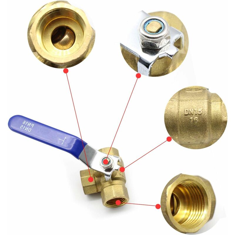 3-Way Valve, 1/2