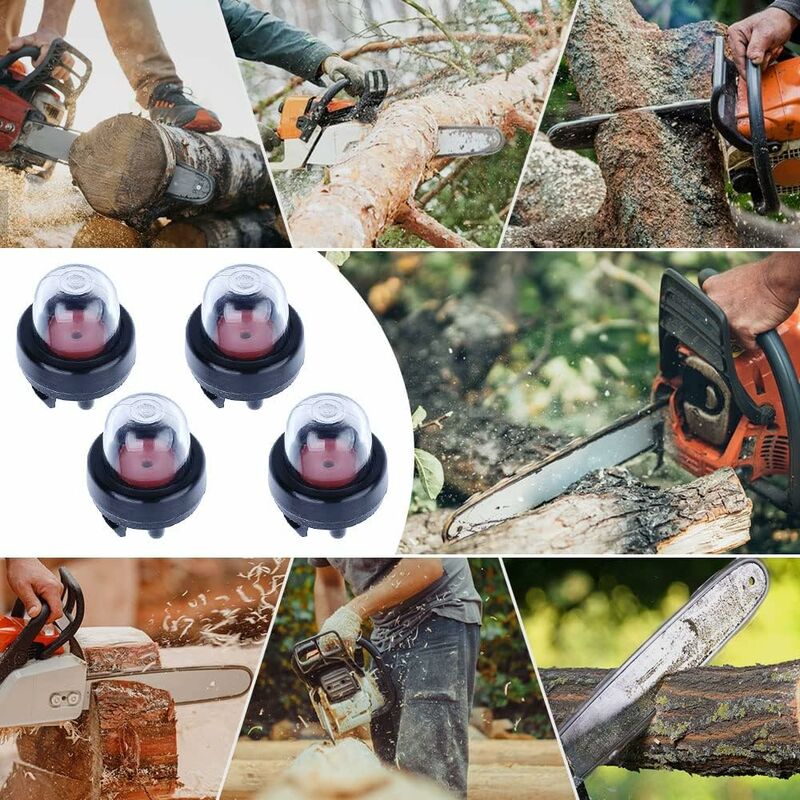 4 pcs/Lot Primer Bulbs Service Kit For Stihl Fs120 Fs200 Fs250 Fs400 Fs450 Fs480 Sp400 Sp450 Sp451 Sp481 Brushcutter - Image 2