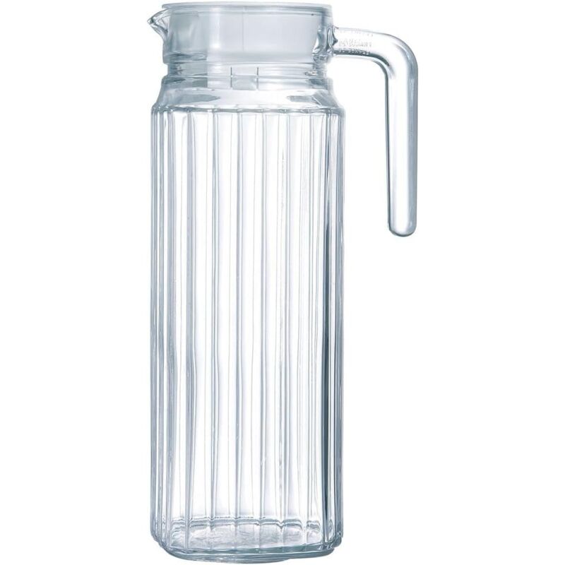 Arcoroc Quadro Frigo Pitcher With A Lid 110Cl, 1 Pitcher, White - Image 1