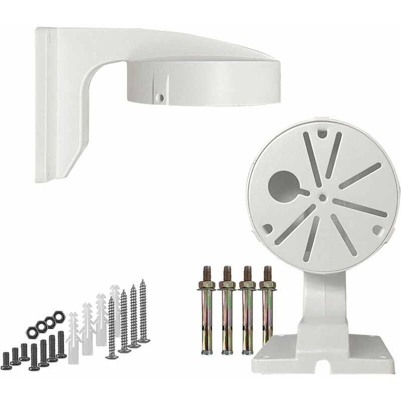 Security Camera Junction Box Bracket,Cable Management Enclosure Compatible With Metal Dome Cameras,Strong Powder - Image 1