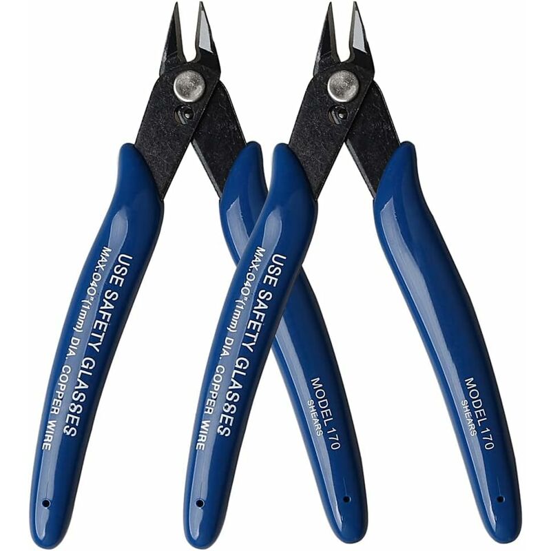Side Cutters, Yuanzi Side Cutter Cutting Tool, Thumb/Steel Wire Stripper For Electrical Cable, Jewelry Repair, Diy - Image 1