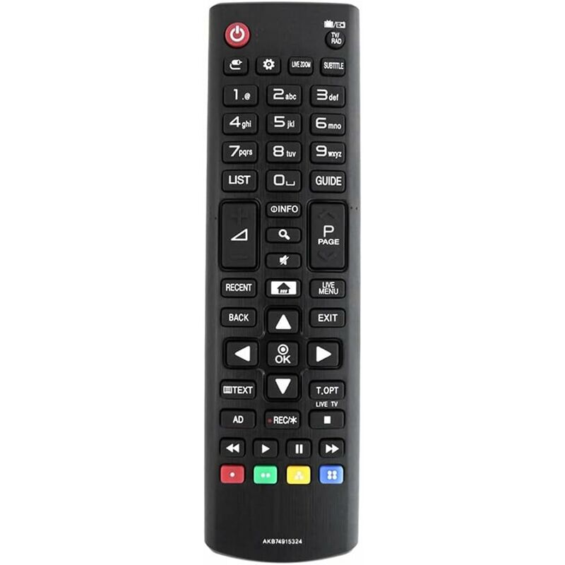 Universal Wireless Tv Remote Control Universal Remote Control For Lg Hdtv LED Digital Smart Tv Black - Image 1
