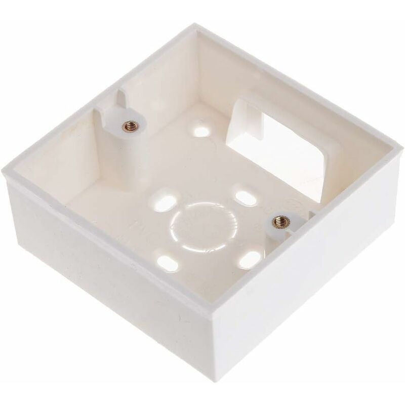 86X86Mm Pvc Wall Mount Junction Box For Switch Socket Base. - Image 2