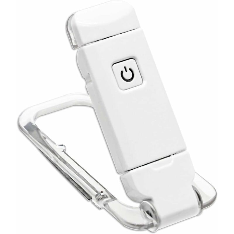 Reading Light, Clip-On Reading Lamp Usb Rechargeable, Flexible And Portable Clip-On Eye-Caring Light Compact And - Image 1