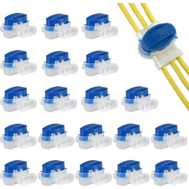 20 pcs Resin Filled Cable Connectors For Automower RObot Lawn Mower - Image 1