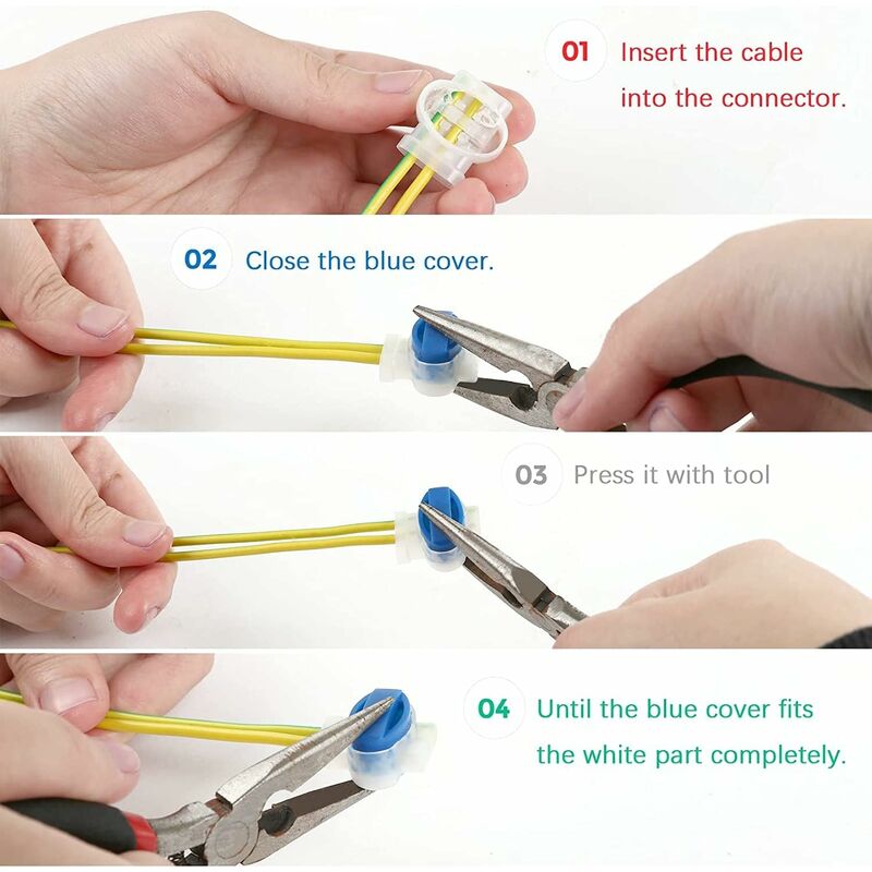 20 pcs Resin Filled Cable Connectors For Automower RObot Lawn Mower - Image 4