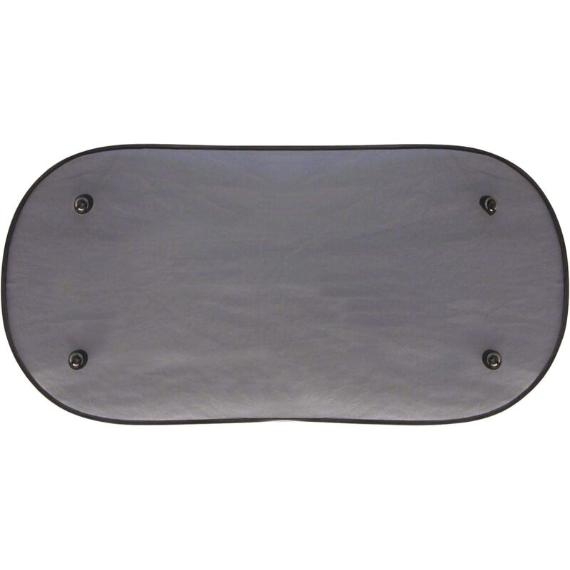 Sun Shade Curtain With Rear Suction Cups, Black, 100 X 50 Cm - Image 1