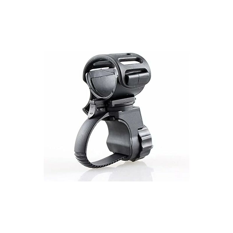 Bicycle Flashlight Mount Clip 360 Degree ROtation Universal LED Bike Light Holder - Image 1