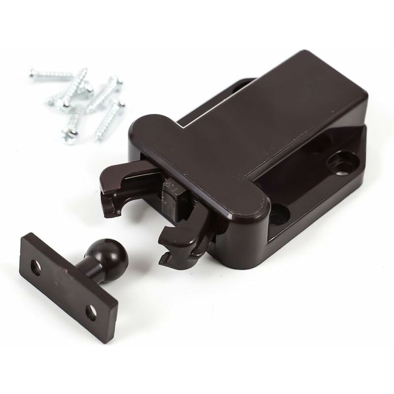 4-Pack Of DAmping Cushioning Systems For Doors, Cabinets And Drawers - Brown - Image 1