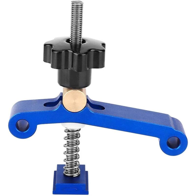Metal T-Clamps, Multi-Purpose Aluminum Alloy T-Slot Clamp Woodworking Tool Set, Terminal Block T-Clamp Carpentry - Image 1