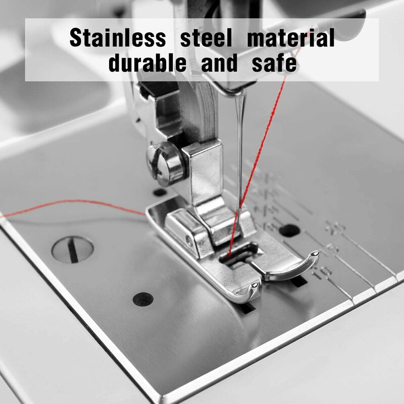 Parts Sewing Machine Presser Foot Straight Stitch Foot Universal Zig Zag Foot For Most Sewing Machines Low Shank - Image 3