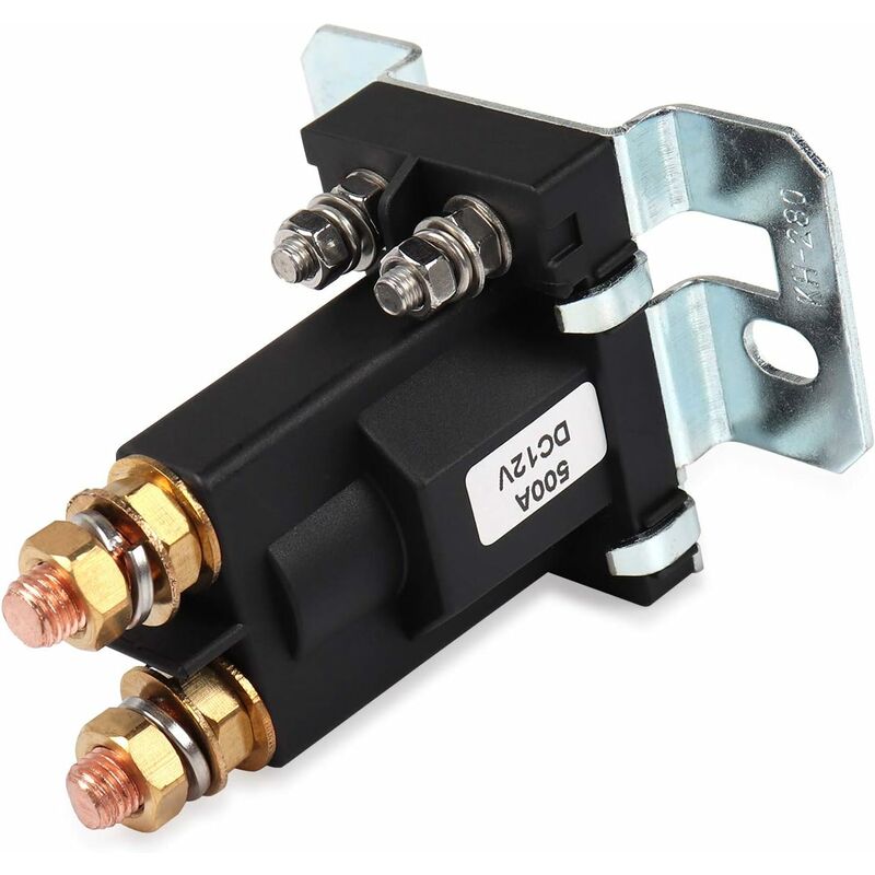 Relay 500 Amp Dc 12V 4 Pin High Current Starter Spst Car Auto Start Contactor Double Batteries Isolator On/Off Switch - Image 2