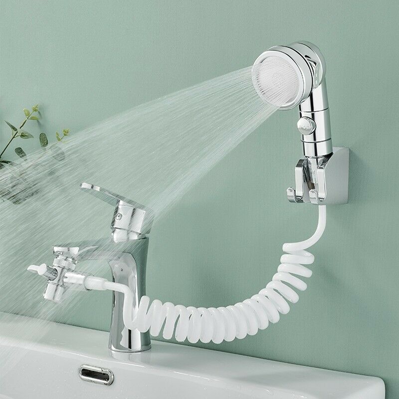 Hand Shower Kit For Sink, Handheld Bathroom Faucet With 3 Spray Modes For Hair Washing, Bathroom, Laundry ROom, Utility - Image 1