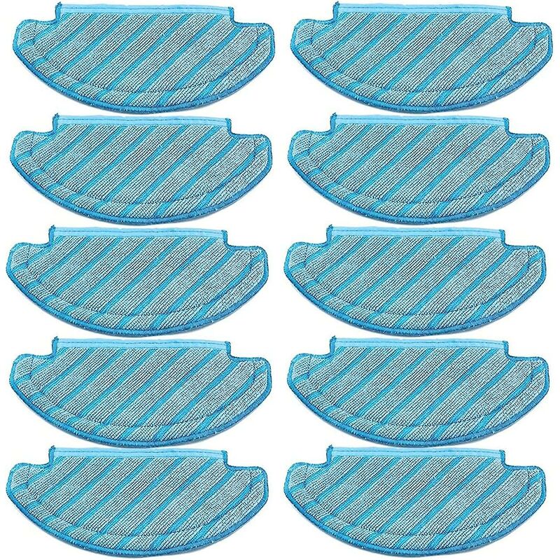 10 pcs Washable Cloth Mop Pads RObot Vacuum Cleaner Replacement Parts - Image 1