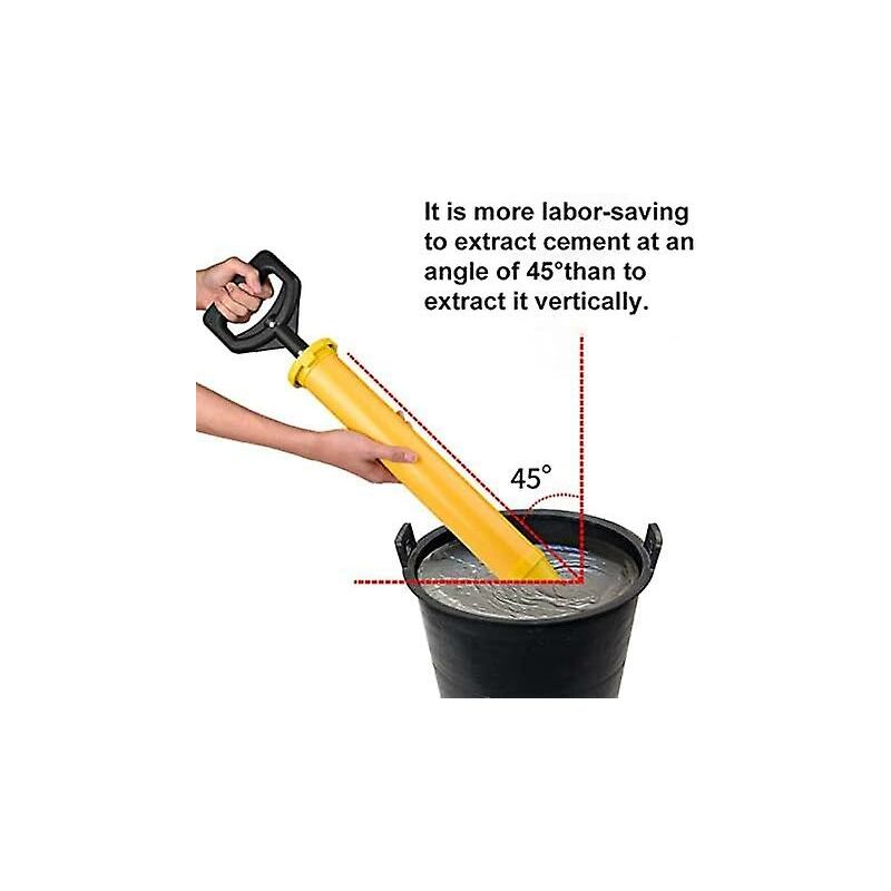 Cement Grout Gun Mortar Joint Gun - Manual Mortar Pump With 4 Nozzles - Mortar Gun With Accessories - Image 3