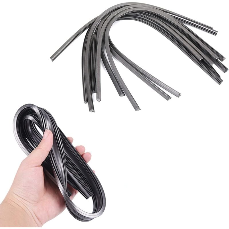 Cuttable Windshield Wiper Blades, Replacement Rubber, Prevents Glass DAmage, 8 Pieces, 700 Mm (Wipers Not Included) - Image 1
