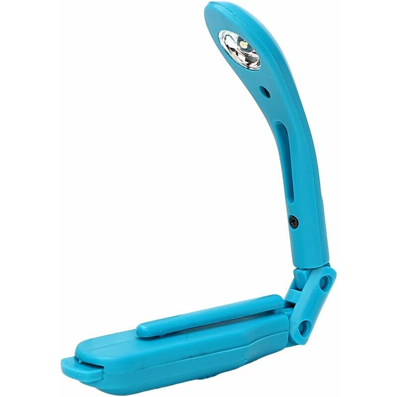 Adjustable Foldable Battery Powered Reading Light (Blue) - Image 1