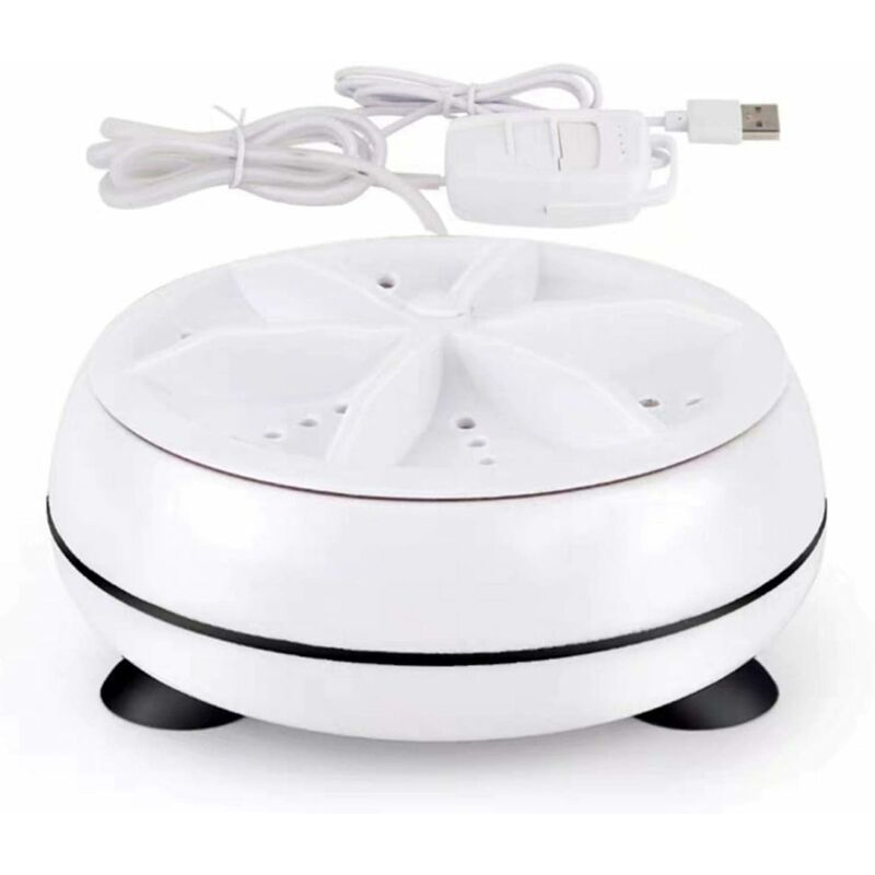 Mini Portable Ultrasonic Dirt Remover Washing Machine Usb Cable For Travel Home Business Trip - Image 1