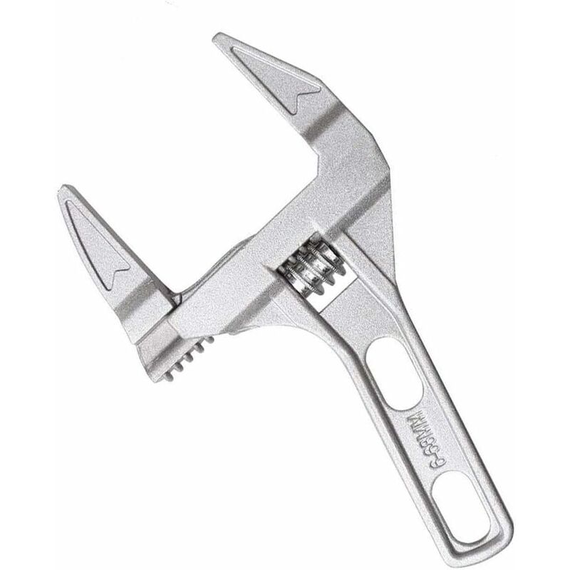 Adjustable Wrenches 6-68Mm Wide Jaw Spanner Bathroom Wrench Aluminum Alloy Hand Tools For Tightening Or Loosening Nuts - Image 1