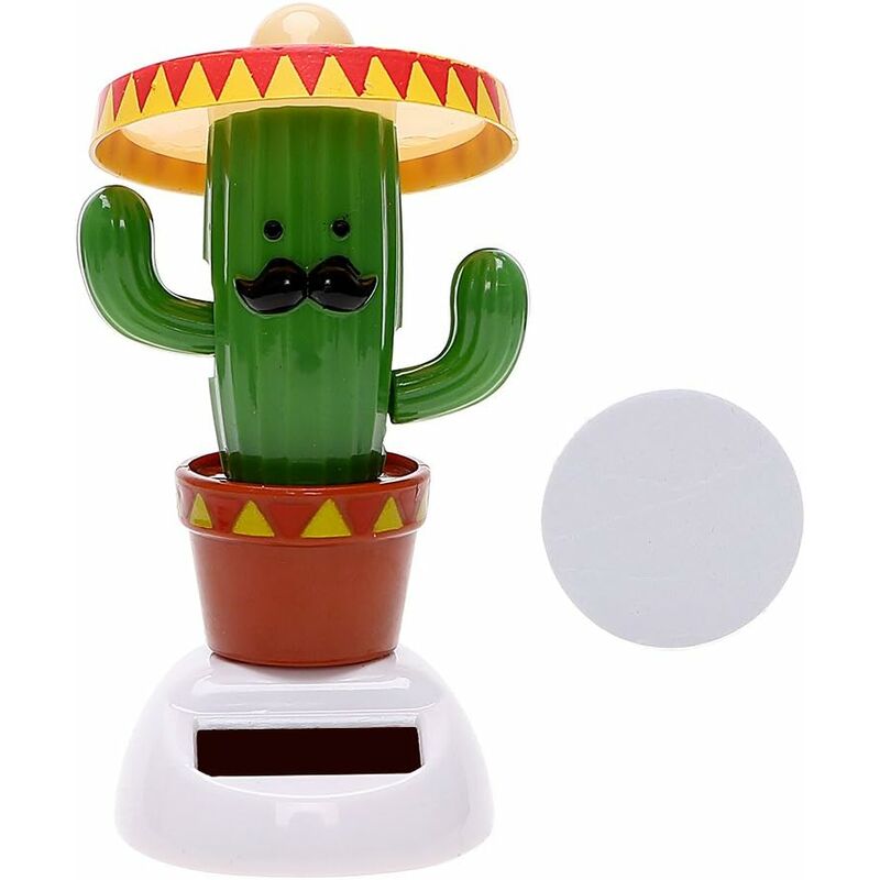 Car Ornaments DAncing Shaking Head Auto DAshboard Decoration Car Accessories (Cactus) - Image 1