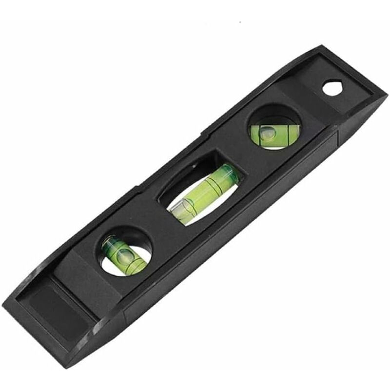 Compact Level, 3 Level Magnetic Level Bubble Measuring Tool Abs And Acrylic Level Measuring Tool - Image 1