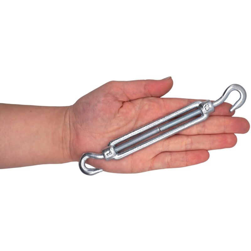 4 pcs M6 Adjustable Cable Turnbuckle With Hook And Loop - Cable Tension (4 pcs, M6) - Image 3