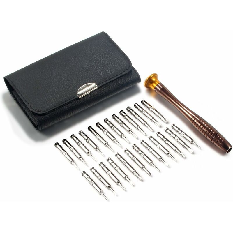 25 pcs Screwdriver Set Portable Precision Screwdriver Repair Tools Kit For Iphone, Computer, Toys, Glasses, Watches Etc - Image 1