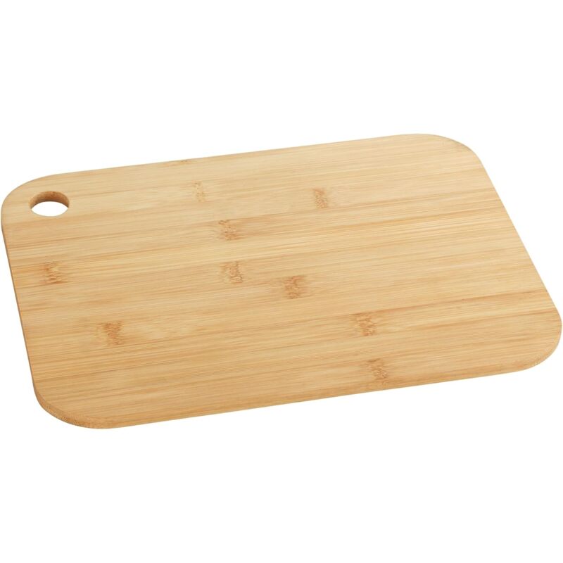 Bamboo Cutting Board M - Kitchen Board, Cutting Board With Grip Hole, Blade-Friendly, Bamboo, 30 X 0.8 X 20 Cm, Brown - Image 1