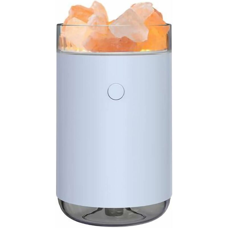 Crystal Salt Stone Humidifier Colorful Light 260Ml Portable Mist Humidifier Quiet Usb Essential Oil Diffuser Cool Mist - Image 1