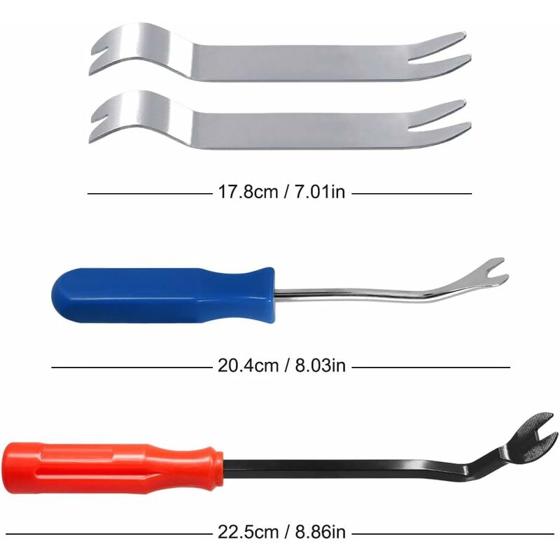 Auto Trim Removal Tool Set, 4 pcs Set, Car DAshboard Panel Radio Installer Tool-Sunny - Image 3
