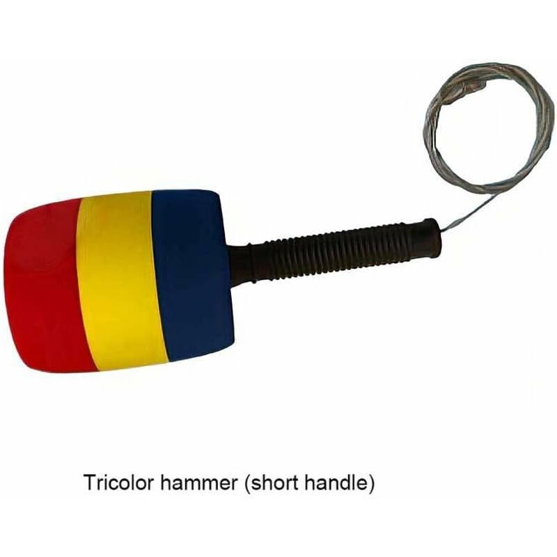 Soft Sponge Hammer Kids Game Hitting Striking Tool Non-Slip Hammers Washable Game Accessories Replacement Parts, Short - Image 1