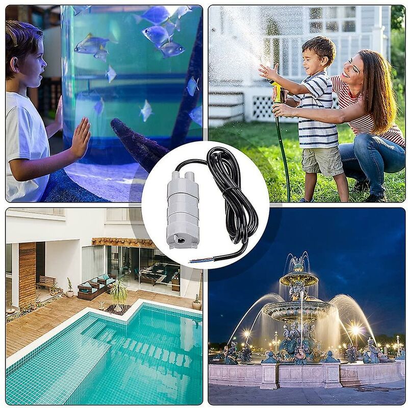 Submersible Pump, Dc 12V High Flow Water Pump, Submersible Pump, Fresh Water Pump, Boat Pump For Rv, Pond, Aquarium, - Image 4