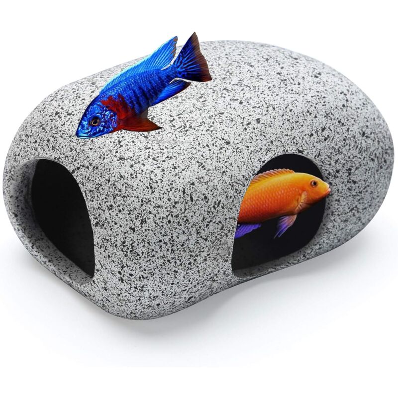 Aquarium ROcks For Fish Breeding, Playing And Resting, Small Ceramic Decorative Stones For Aquarium - Image 1
