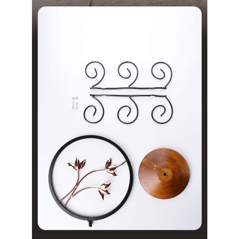 Freestanding Metal Wine Glass Drying Rack Kitchen Bar Decor Multi-Function Display Stand Tabletop Storage Holder - Image 3