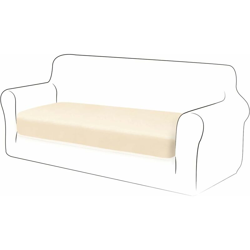 Velvet Cushion Cover Sofa Cushion Furniture Protector Cover Sofa Seat Cover For Couch Velvet Cushion Cover 2 Seater For - Image 1