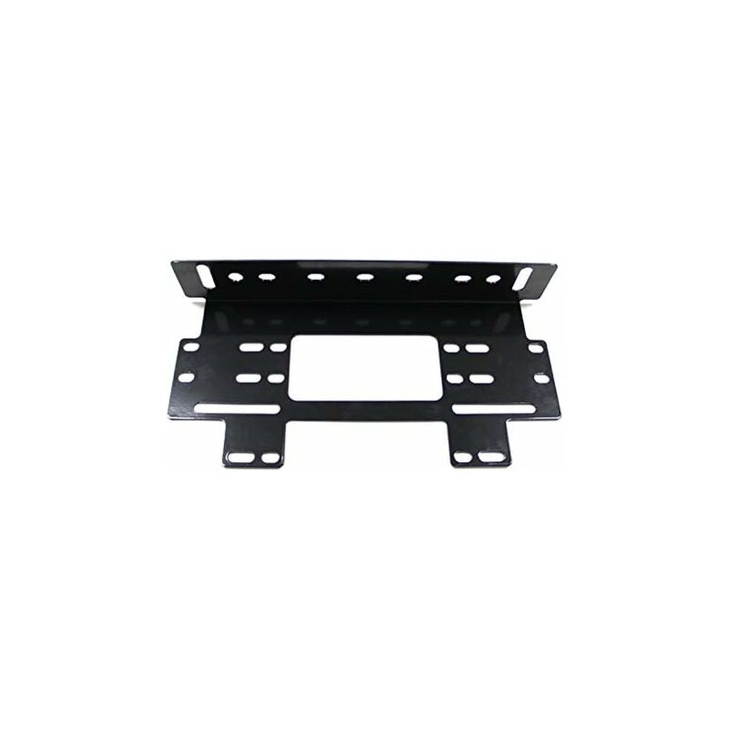 Skuntuguang Car Front Bumper License Plate Mount Holder - For Off-ROad Lights, LED Work Lights, LED Light Bars, Etc. - Image 1