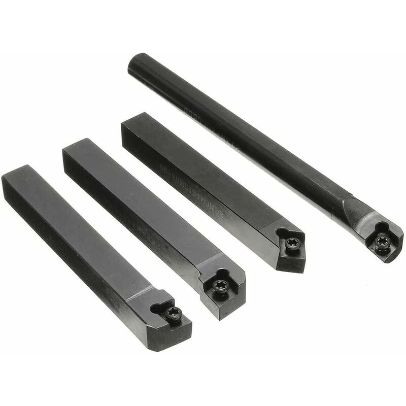 4 pcs Turning Tool Holder + Ccmt09T304 Carbide Inserts + T15 Wrench - Image 3