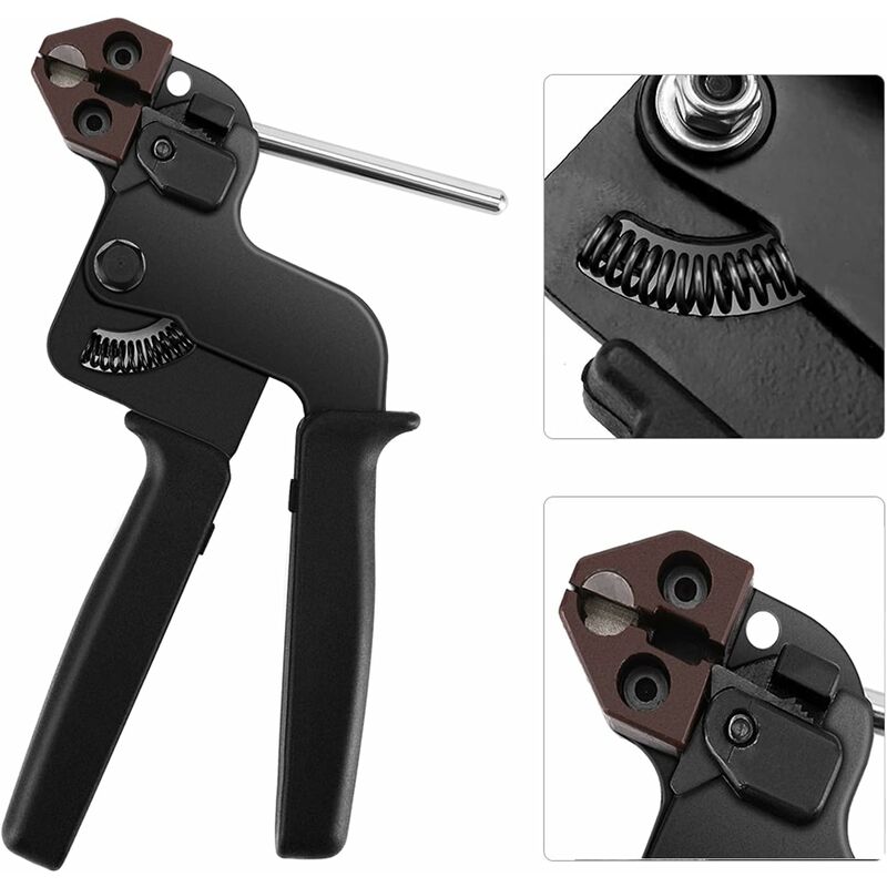 Stainless Steel Cable Tie Gun, Stainless Steel Cable Tie Pliers With Cutting Function, Metal Tie Gun, Cable Tie Gun - Image 4