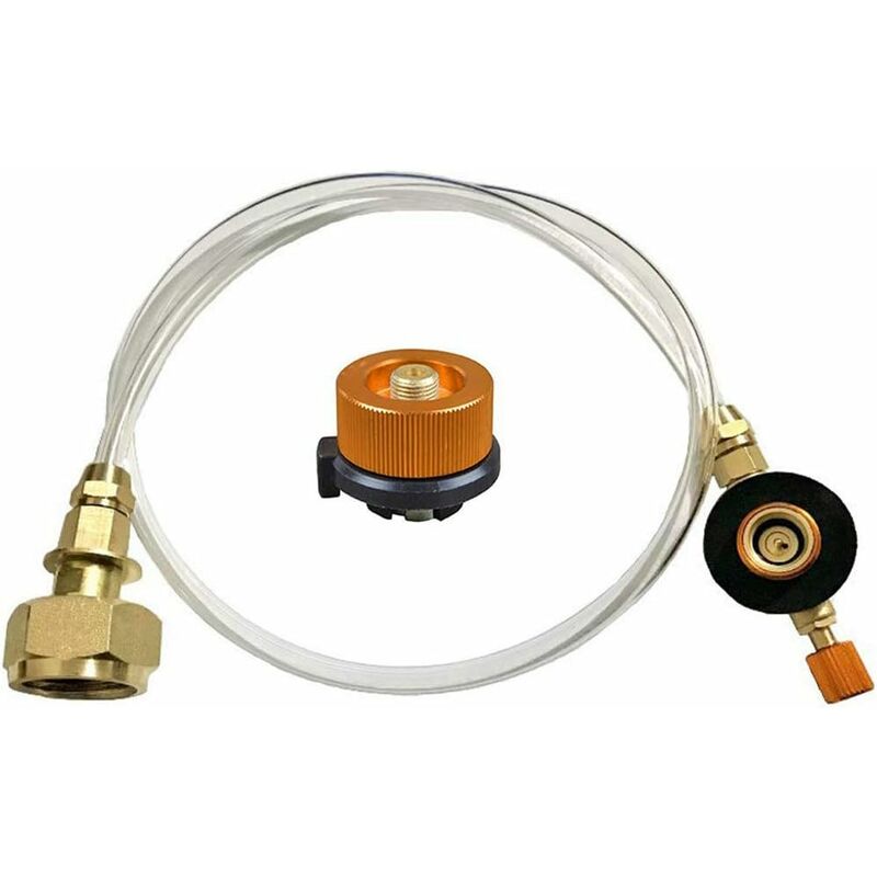 Propane Adapter Hose Converter Replacement Hose Connects To Outdoor Camping Gas Stove Propane Bottle Adapter - Image 1