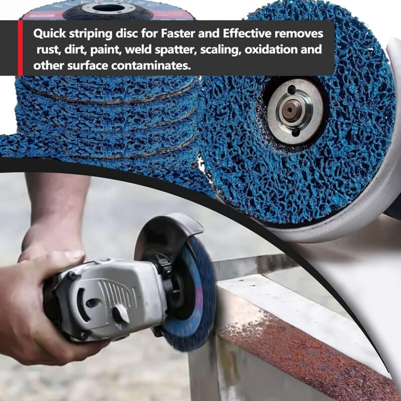 125 X 22 Mm Cleaning Discs, Grinding Disc Grinding Discs For Surface Treatment Paint Abrasive Disc For Angle Grinder - - Image 2