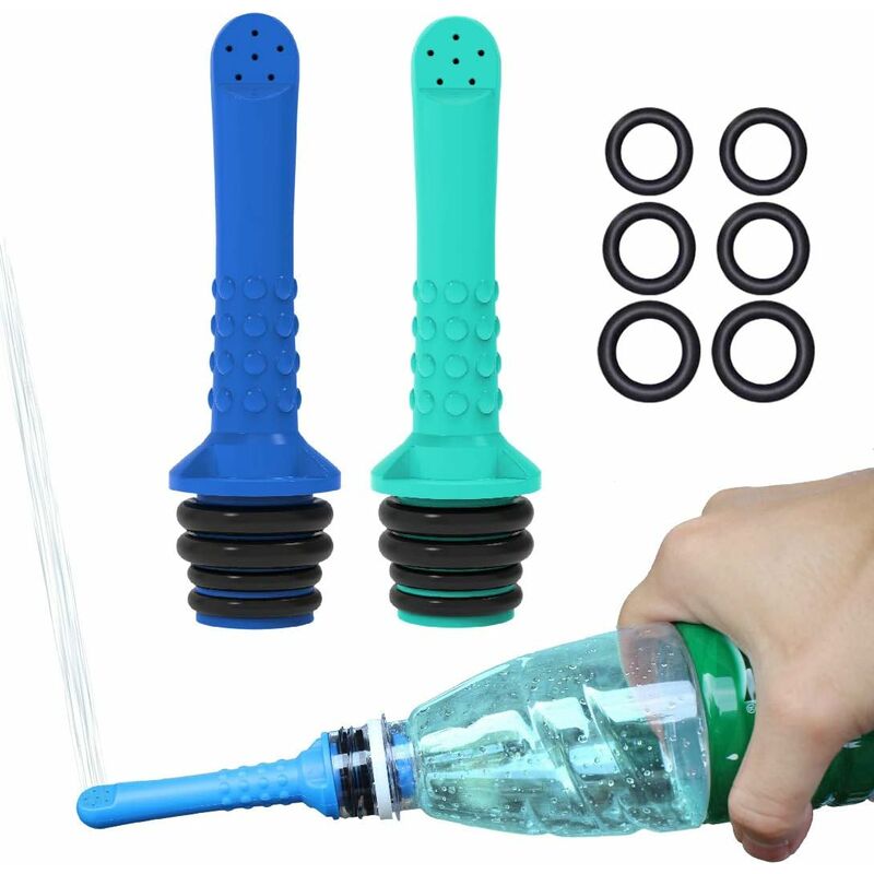 2-Pack Portable Bidets For Bathroom Or Travel. Cosmic Travel Shower Hose, Fits All Bottles. Discreet, Eco-Friendly, - Image 1