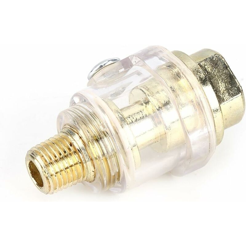 1/4'' Bsp Mini In-Line Oil Lubricator Air Tool Oil Lubricator Oiler Compressor Hose Automatic Lubrication For Pneumatic - Image 1