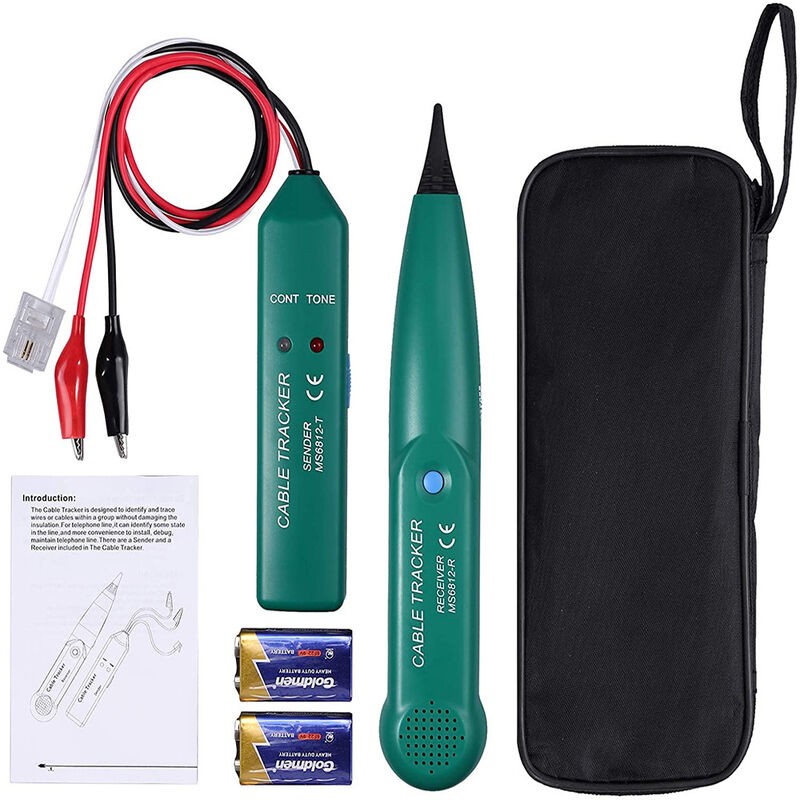 Multifunctional Wire Tester, Cable Detector, Ms6812 RObot Lawn Mower Cable Detector, Lan Network Cable Line Tester, - Image 1