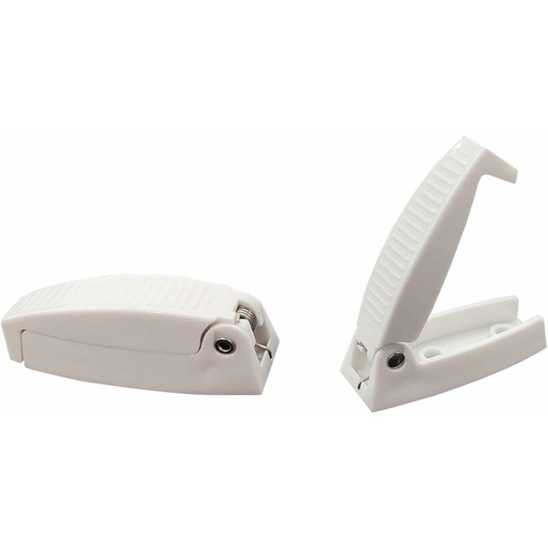 Rv Door Latch Holder Hook Storage For Rv Trailer, Durable Material And Simple Installation, Rv, Trailer, White - Image 1