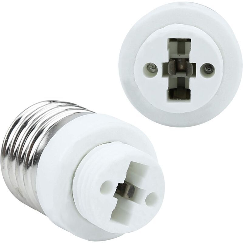 4X Lamp Socket Adapter E27 To G9 In White - 4 pcs Set Reformatting Converters For Lamp Sockets For Incandescent, LED, - Image 4